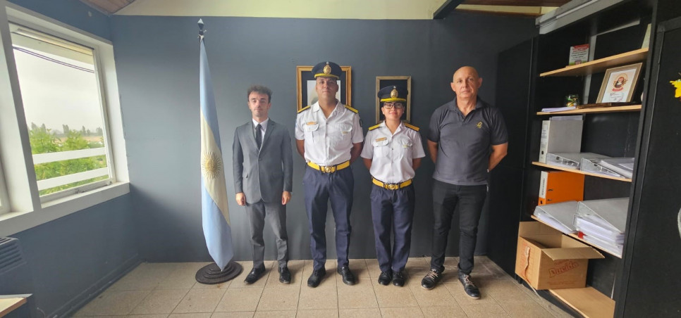 imagen Dos nuevos Técnicos en Seguridad Pública finalizaron su carrera en la Delegación Valle de Uco
