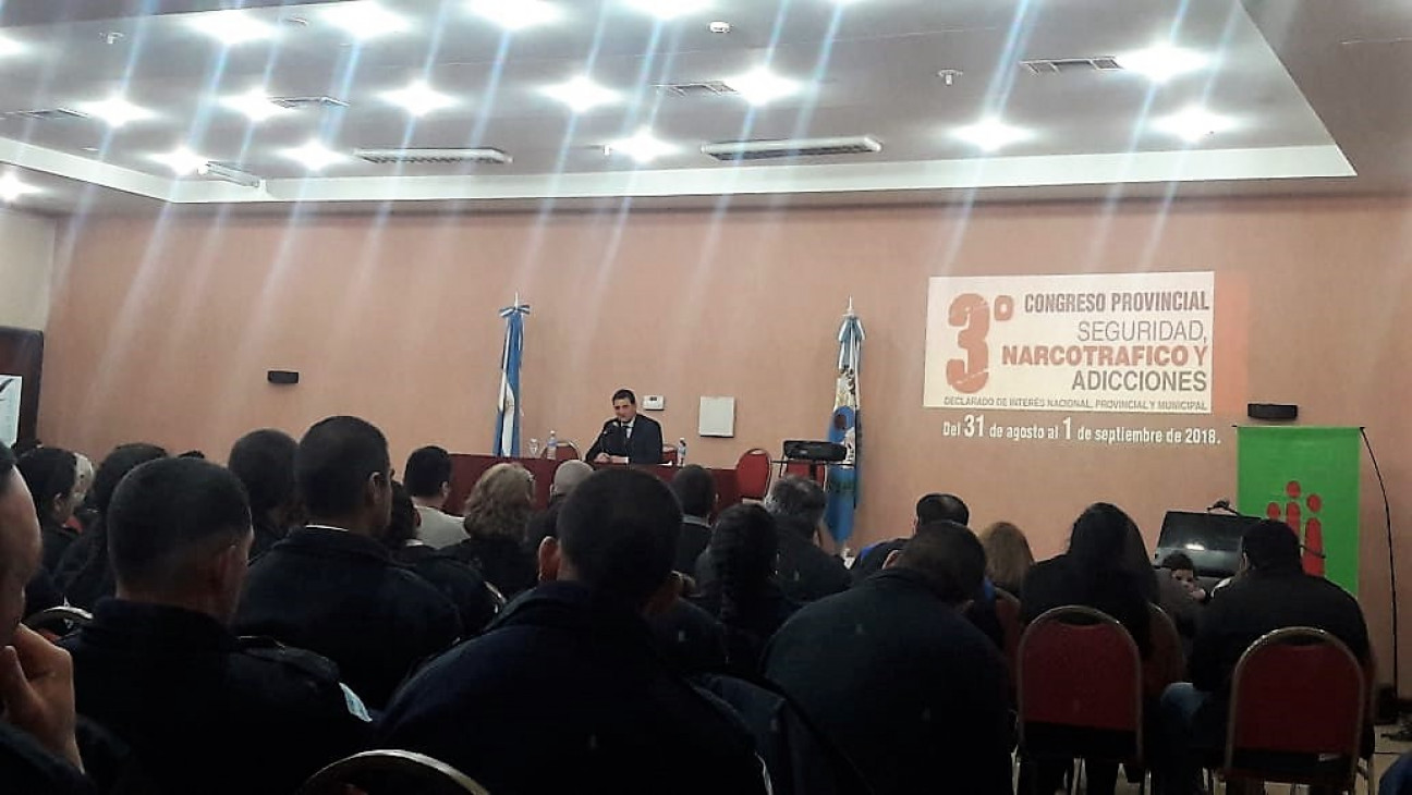 imagen Delegación Zona Sur participó en el 3er. Congreso Provincial Seguridad, Narcotráfico y Adicciones