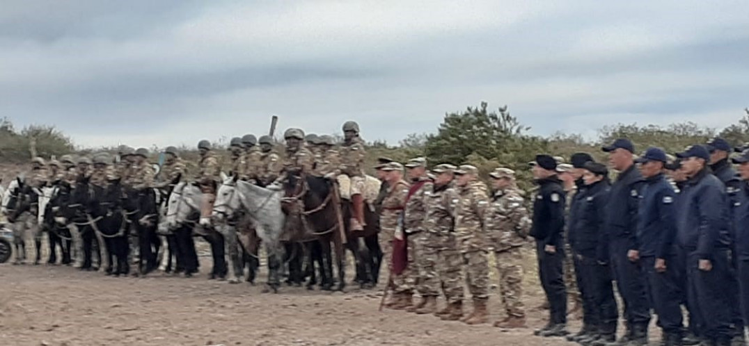 imagen 3 El IUSP Delegación Valle de Uco fué invitado a participar de las actividades por el Aniversario del arma de caballería y su santo Patrono San Jorge