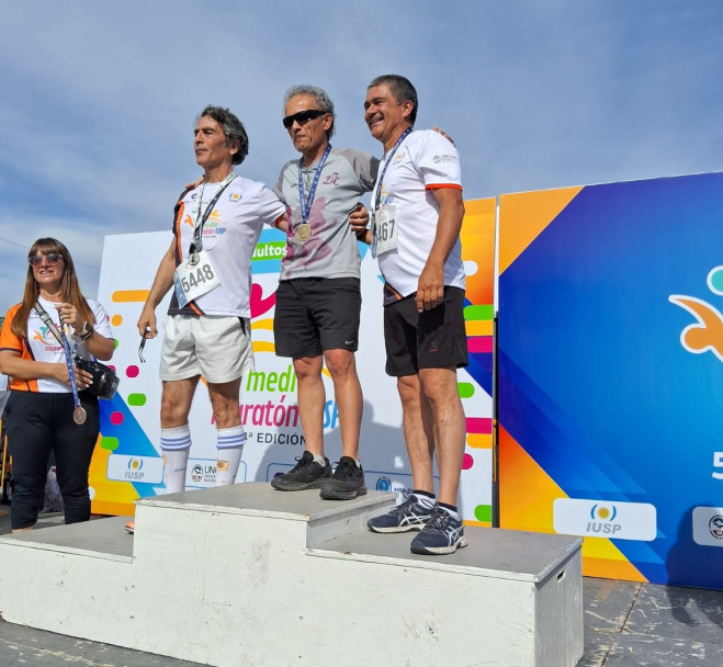 imagen La maratón del IUSP se vivió en clima de fiesta en el predio de la Virgen de Guaymallén