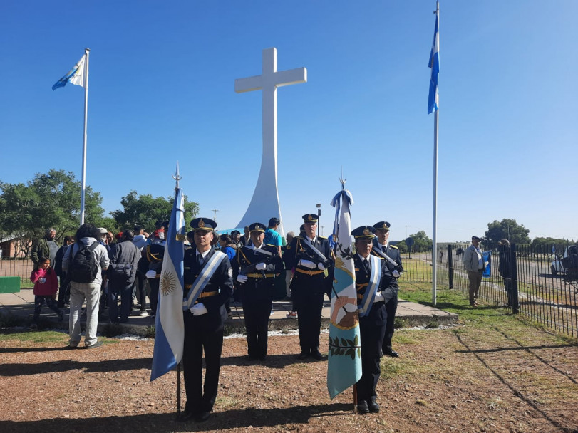 imagen Delegación Zona Sur presente en homenaje día del veterano y los caídos en la guerra de Malvinas