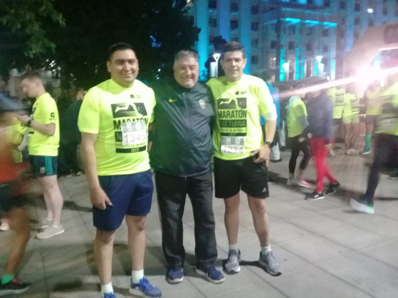 imagen 7 El IUSP participó activamente en la Maratón Nocturna de Ciudad de Mendoza