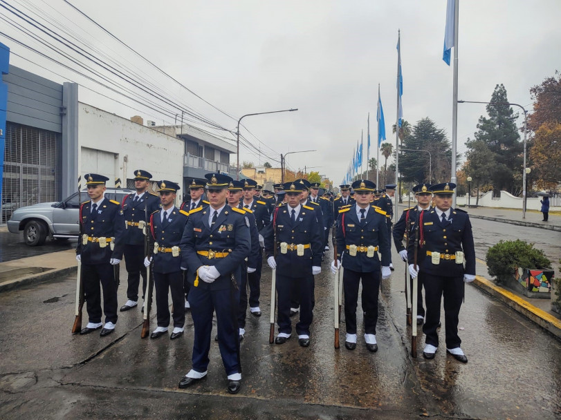 imagen 8 La Delegación Zona Este del IUSP se destacó en el desfile cívico militar del Departamento de San Martín
