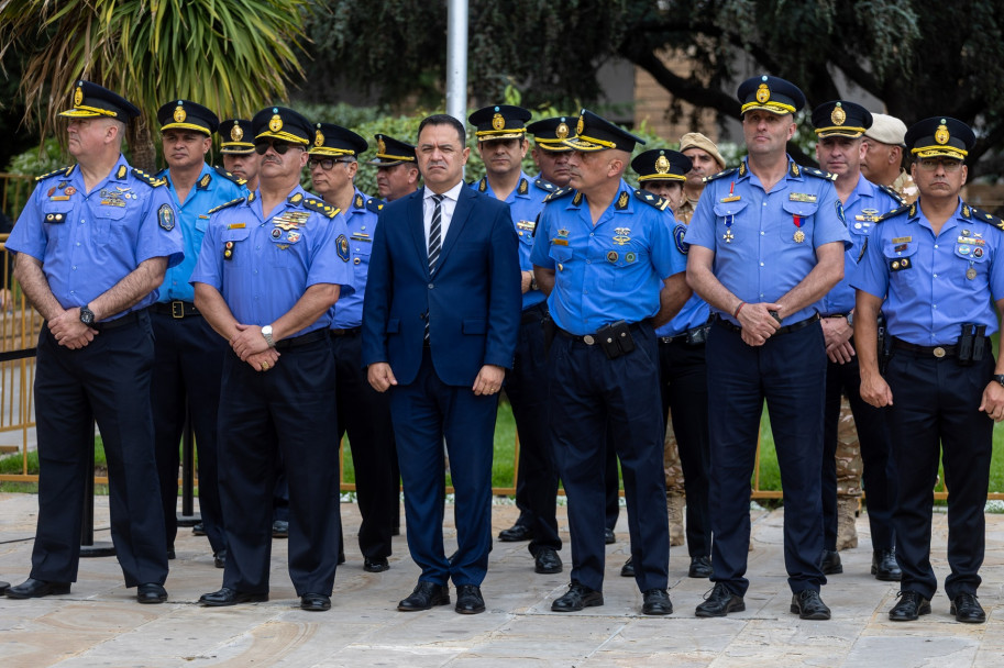 imagen 6 285 nuevos Policías recién egresados de todas las delegaciones del IUSP fueron presentados en casa de gobierno