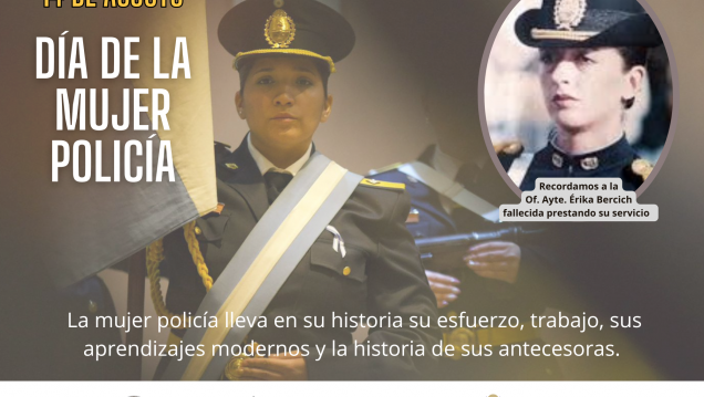 imagen Hacemos extensiva a todo el personal Policial femenino una especial felicitación en su día