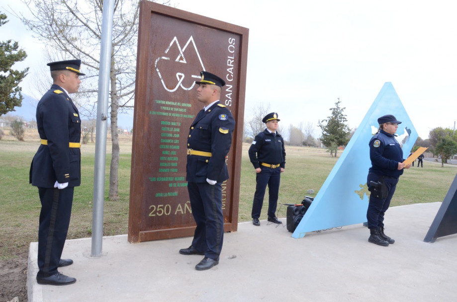 imagen 3 Se rindió homenaje en los 40 años de la gesta de Malvinas, a sus veteranos y caídos