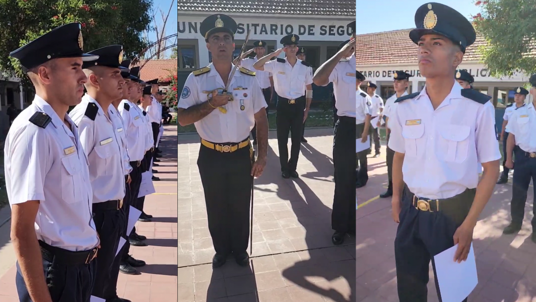 imagen 7 Se realizó el Acto de Egreso de cadetes de FPB para Auxiliares N° 197 y 198 de la Sede Central del IUSP