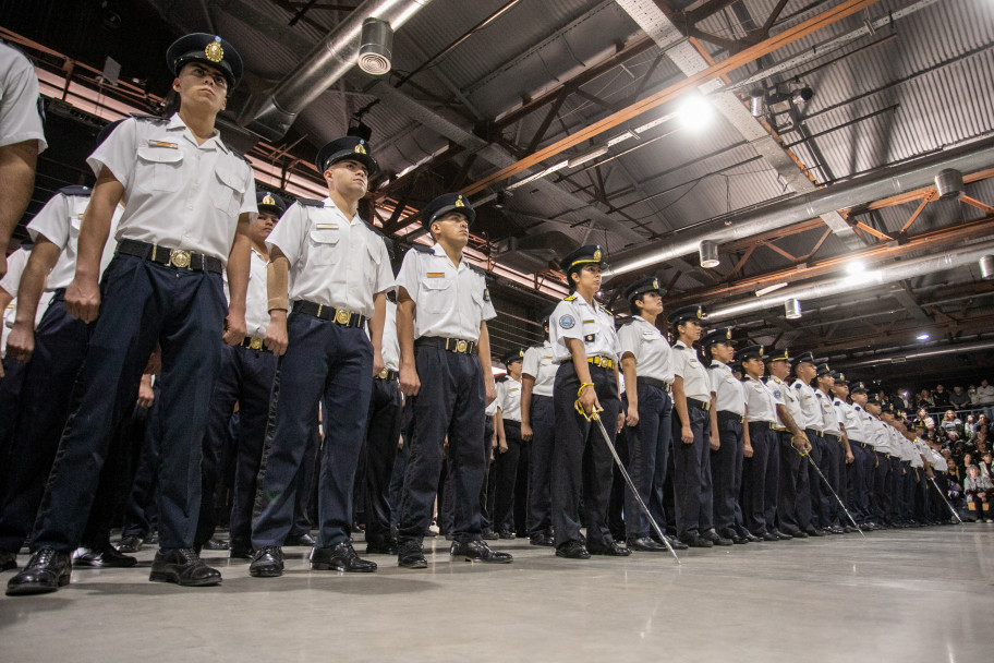 imagen 1 La Sede Central del IUSP celebró el egreso de 120 cadetes del curso de auxiliares para la policía de Mendoza