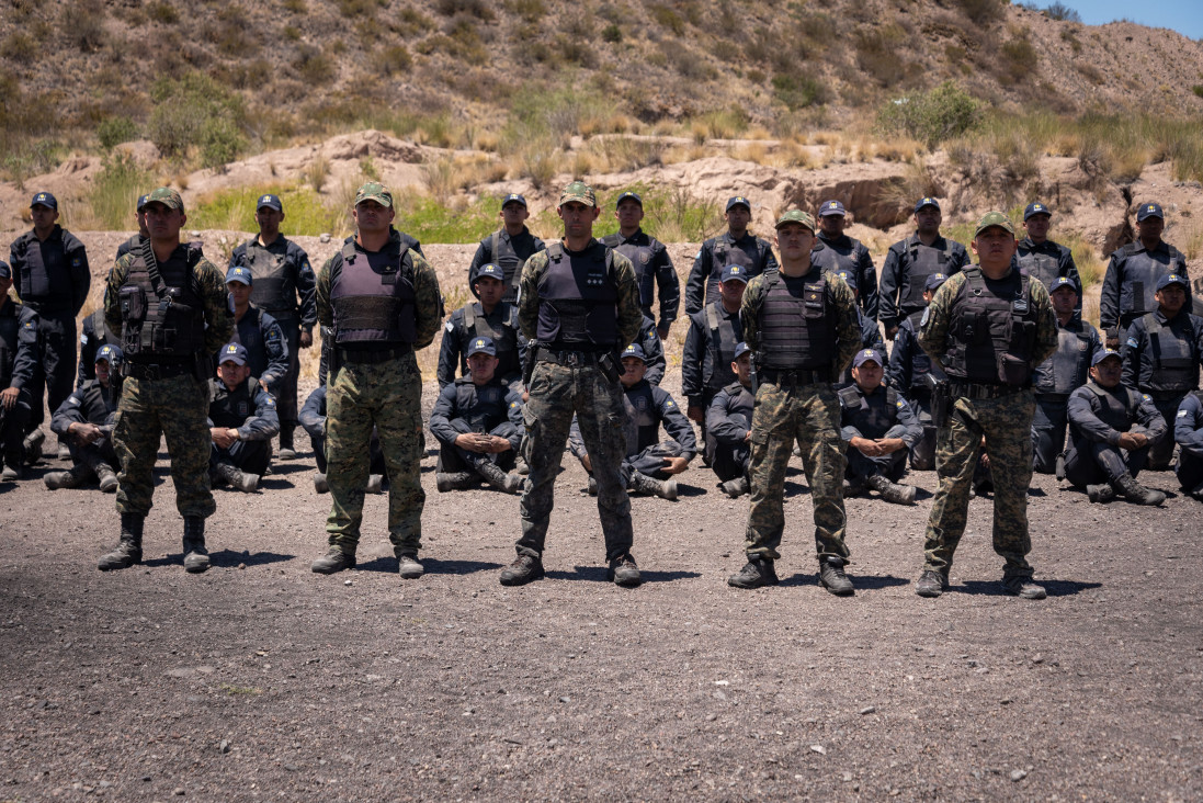 imagen Mas de 60 jóvenes con formación militar previa estudian en el IUSP para ingresar a la Policía de Mendoza