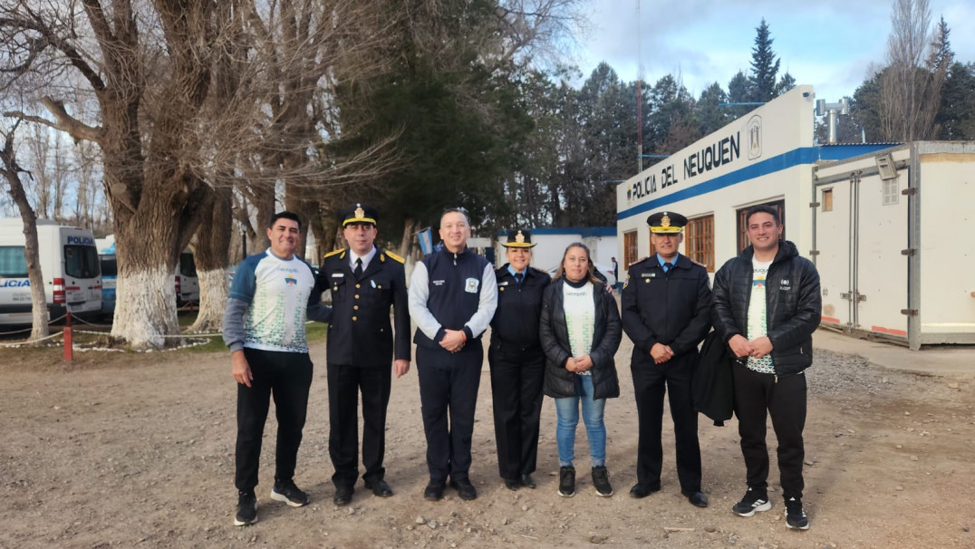 imagen Delegación de cadetes del IUSP participó del encuentro deportivo por el aniversario de la Escuela de Policía de Neuquén