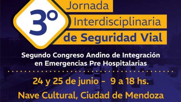 imagen 24 y 25 de junio se realizará la 3° Jornada Interdisciplinaria de Seguridad Vial
