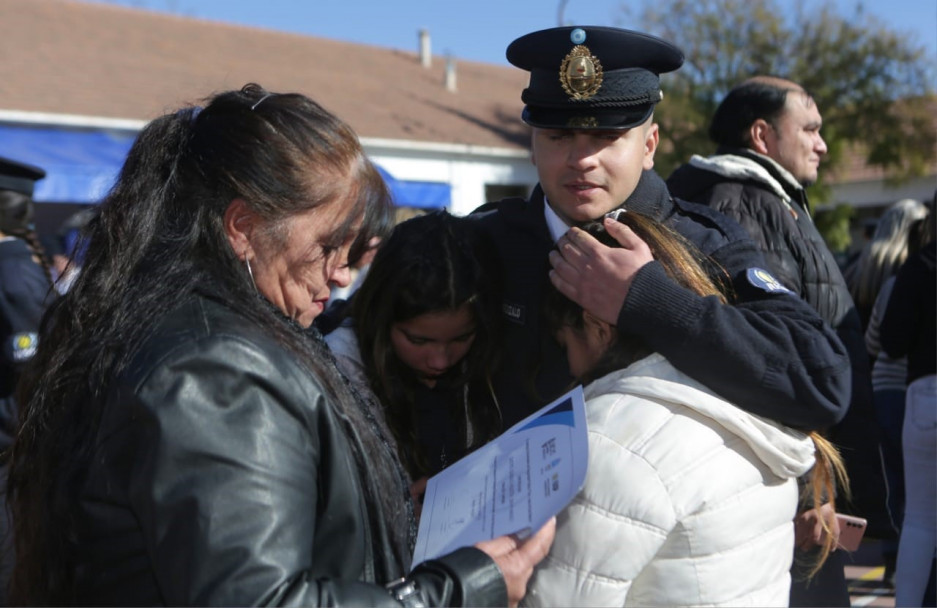 imagen 5 Comenzaron los actos de egreso del Curso de Formación Profesional Básica para Auxiliares de la Policía