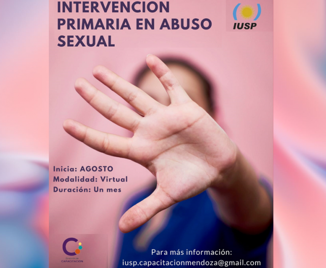imagen Una nueva propuesta académica de la Dirección de Capacitación sobre "Intervención primaria en abuso sexual"