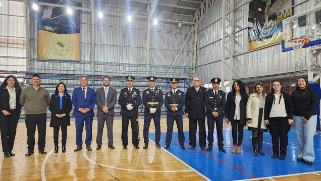 imagen Con un solemne Acto la Delegación Valle de Uco hizo entrega de diplomas de egreso a los cadetes de la FPB para Auxiliar  