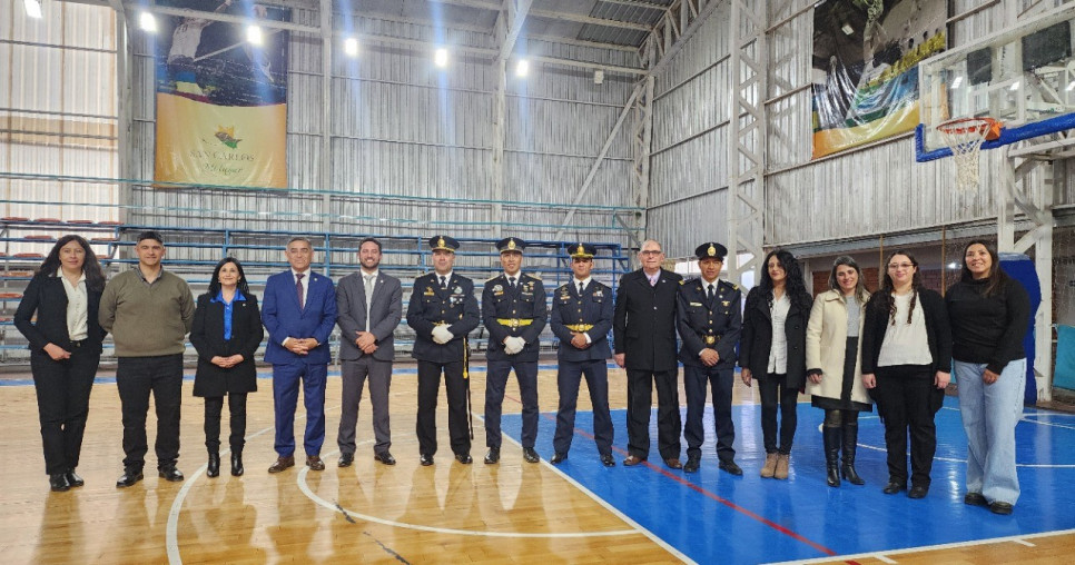 imagen Con un solemne Acto la Delegación Valle de Uco hizo entrega de diplomas de egreso a los cadetes de la FPB para Auxiliar  