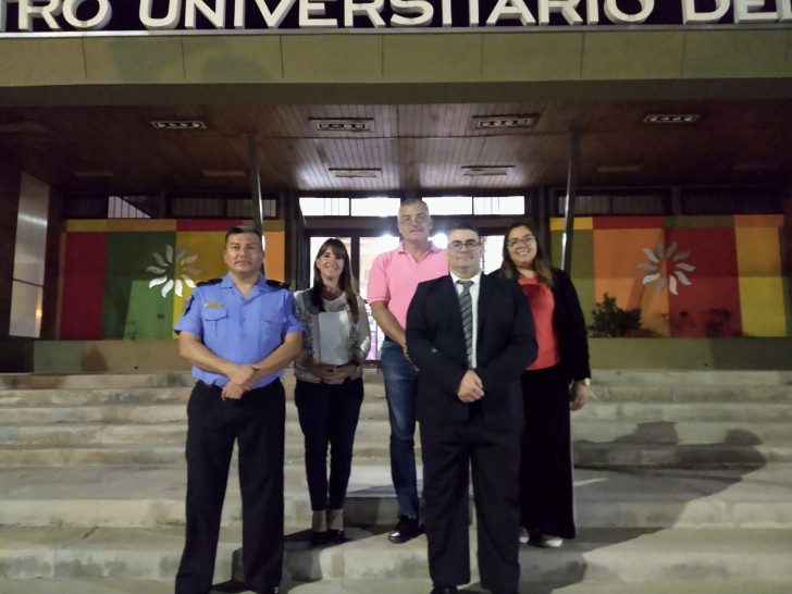 imagen Tesina grupal de Licenciatura en Seguridad Pública tuvo lugar en el Centro Universitario del Este