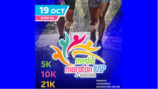 imagen El IUSP realiza su 4° media maratón de 5, 10 y 15 kilómetros