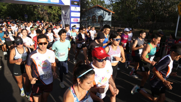 imagen La maratón del IUSP se vivió en clima de fiesta en el predio de la Virgen de Guaymallén