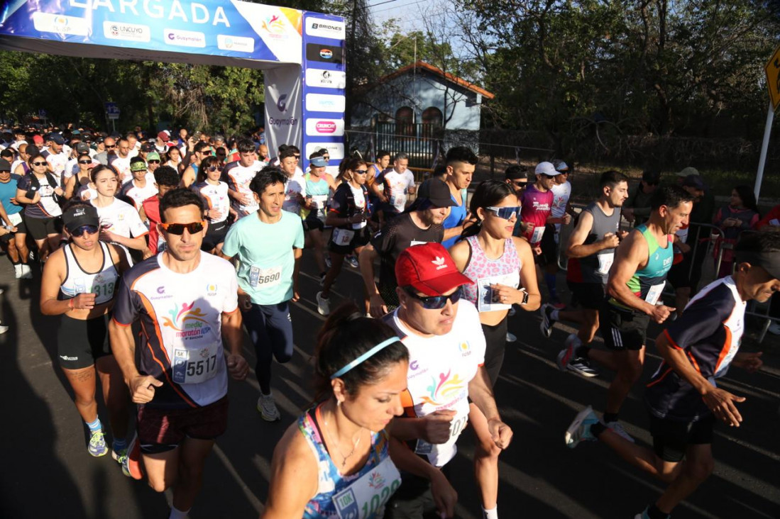 imagen La maratón del IUSP se vivió en clima de fiesta en el predio de la Virgen de Guaymallén