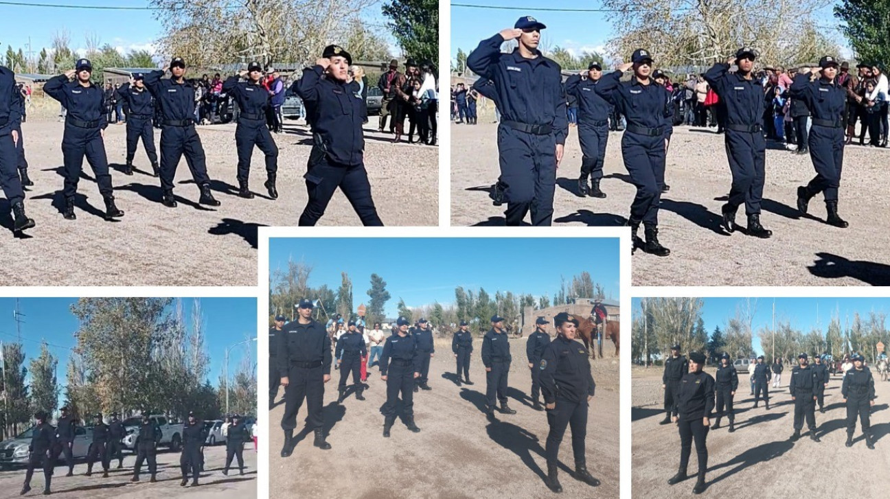 imagen El IUSP Delegación Malargüe participó del desfile de la Fiesta del Puestero Sureño