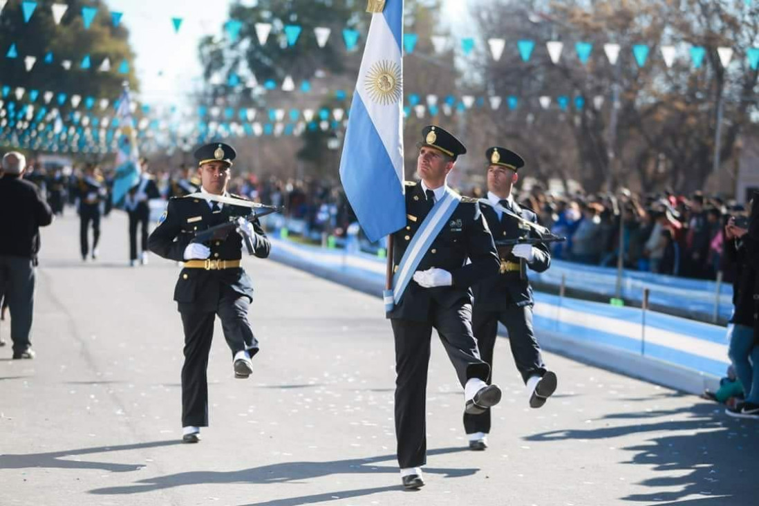 imagen IUSP Delegación Zona Sur en acto conmemorativo del fallecimiento del Gral. Don José de San Martín