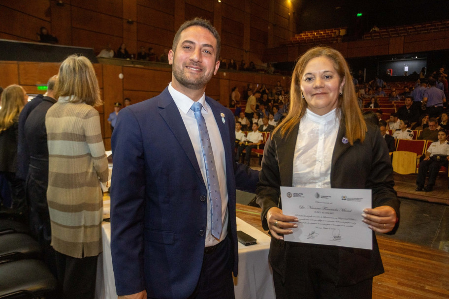 imagen 32 Histórica colación de grado con el mayor número de Licenciados en Seguridad Pública y Seguridad Penitenciaria del IUSP