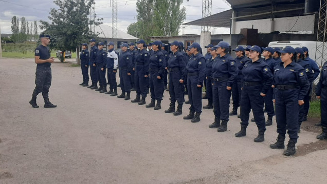 imagen Alumnos de Tecnicatura fueron capacitados por la Unidad de Cuerpos Especiales del Valle de Uco