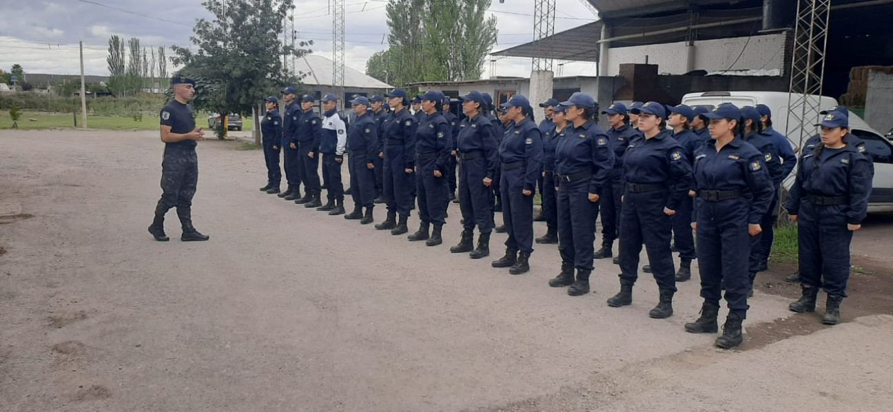 imagen Alumnos de Tecnicatura fueron capacitados por la Unidad de Cuerpos Especiales del Valle de Uco