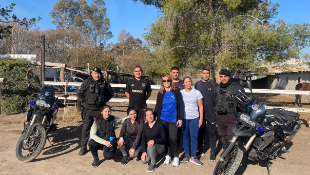 imagen En AFA III se viene ejecutando el Proyecto de Actividad Física, experimentación y planificación en Cuerpos Especiales y otras áreas de la Policía de San Rafael