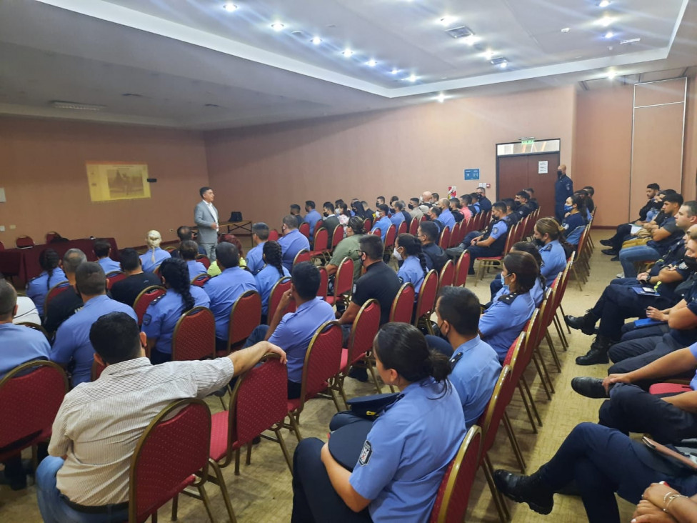 imagen Charla abierta informativa dirigida a los oficiales en jurisdicción de la Jefatura Distrital de Seguridad II