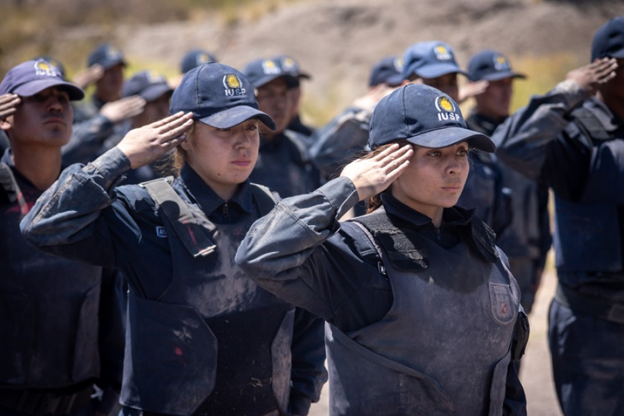 imagen 6 Mas de 60 jóvenes con formación militar previa estudian en el IUSP para ingresar a la Policía de Mendoza