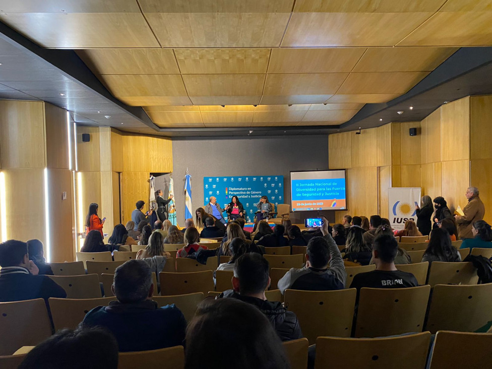 imagen En conmemoración del día mundial de la Diversidad Sexual, se realizó la 2da Jornada Nacional de Diversidad para las Fuerzas de Seguridad y Justicia