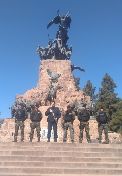 imagen 1 Salida de Cursos de Auxiliar en Seguridad Pública al Cerro de la Gloria