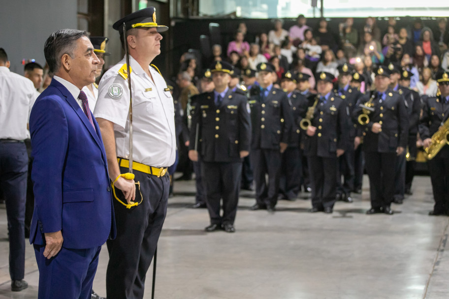 imagen 4 La Sede Central del IUSP celebró el egreso de 120 cadetes del curso de auxiliares para la policía de Mendoza