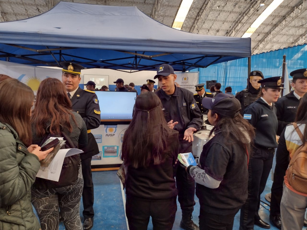 imagen El IUSP presente en la Expo - Educativa del Departamento de Tunuyán