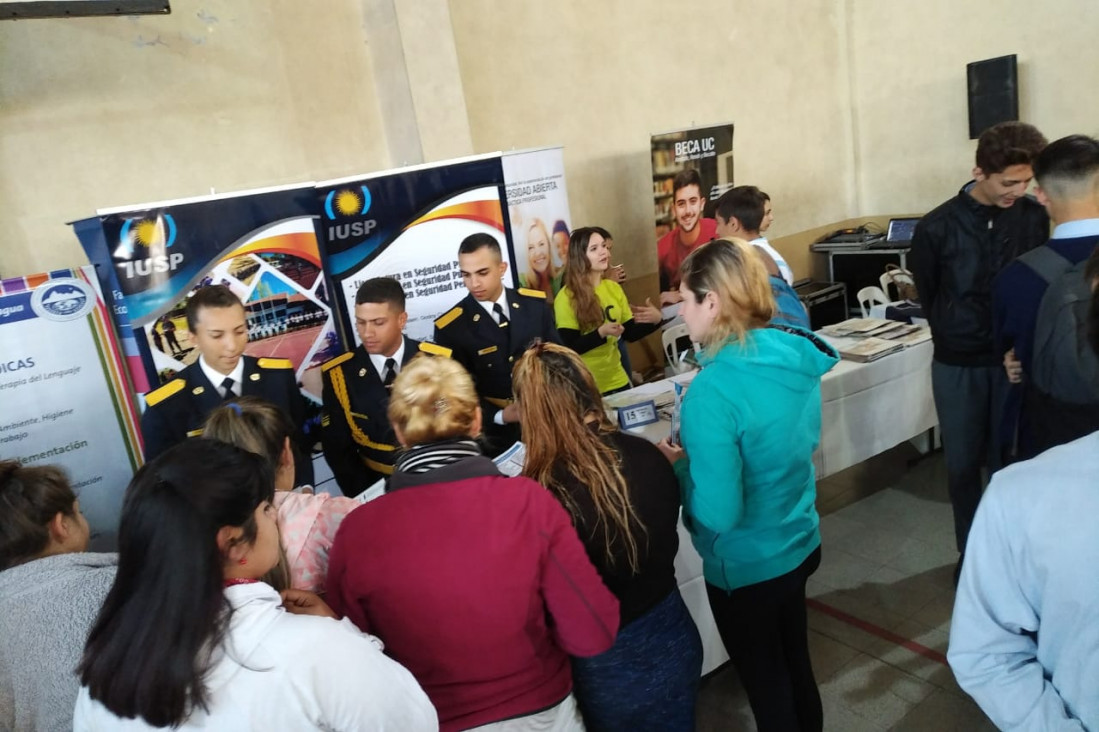 imagen El IUSP en Expo-educativa Municipalidad de Las Heras