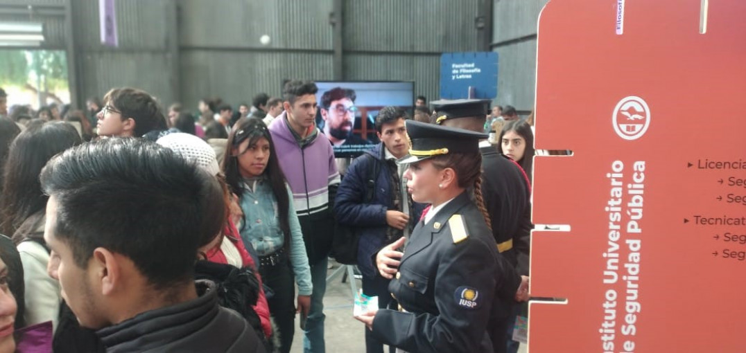 imagen 3 Con una gran acogida finalizó la Expoeducativa y el IUSP superó las expectativas de los aspirantes