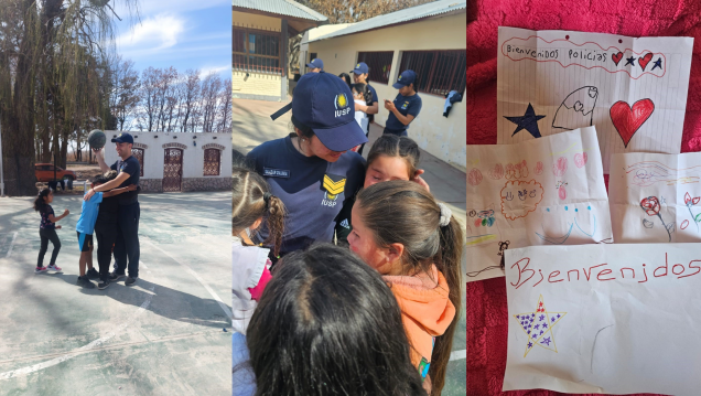 imagen La Delegación Valle de Uco se hizo presente por el día de las infancias en la Escuela N° 1- 295 "Benito Lynch"