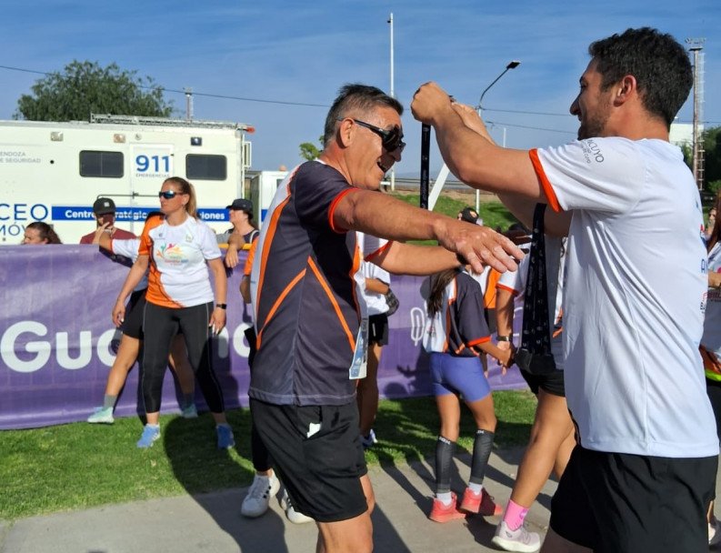 imagen La maratón del IUSP se vivió en clima de fiesta en el predio de la Virgen de Guaymallén