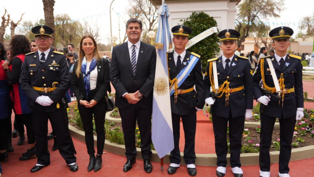 imagen La Delegación Zona Este participó de un memorable Acto por el 174° Aniversario del fallecimiento del Gral. Don José de San Martín