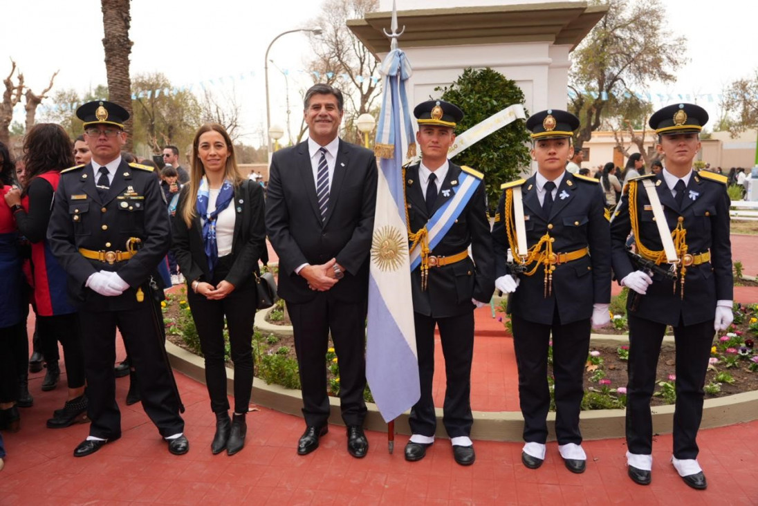 imagen La Delegación Zona Este participó de un memorable Acto por el 174° Aniversario del fallecimiento del Gral. Don José de San Martín