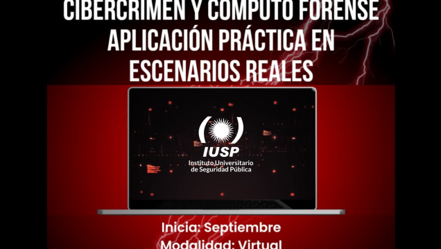 imagen Se encuentran abiertas las preinscripciones al Curso "Cibercrimen y cómputo forense"