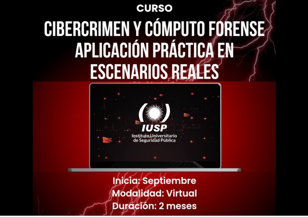 imagen Se encuentran abiertas las preinscripciones al Curso "Cibercrimen y cómputo forense"