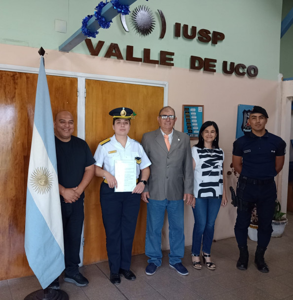 imagen 2 La Delegación Valle de Uco tiene 6 nuevos egresados de Tecnicatura en Seguridad Pública