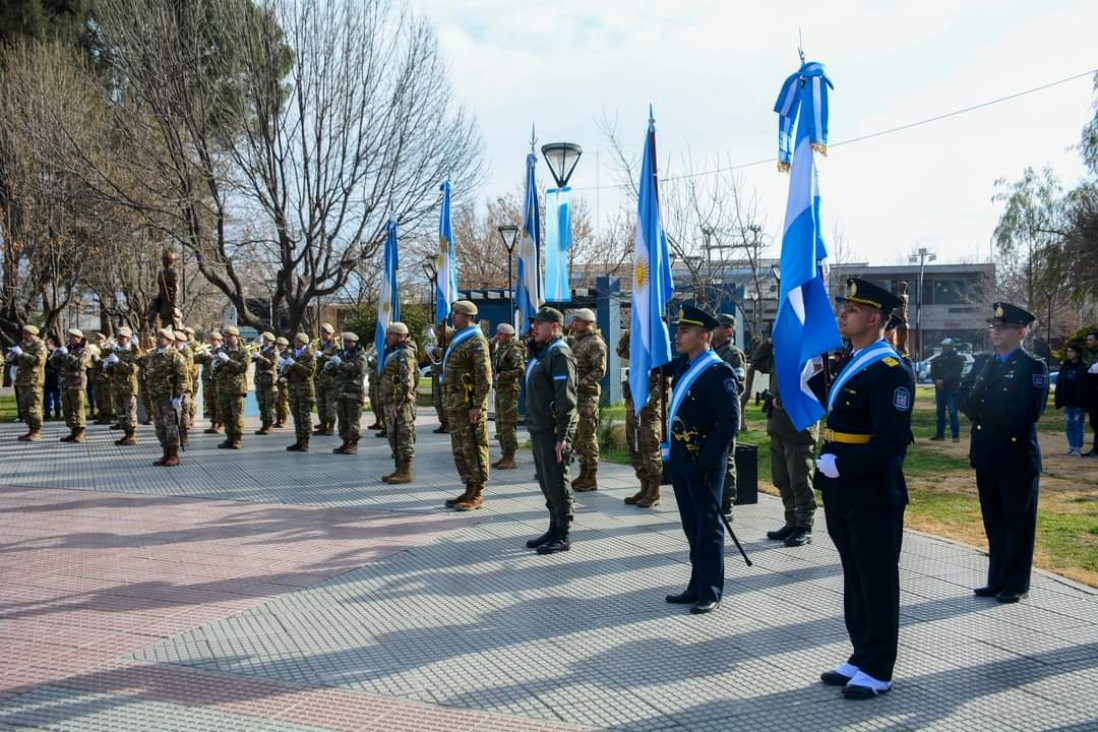 imagen El IUSP Delegación Valle de Uco asistió a conmemoración del día de nuestra Independencia Argentina