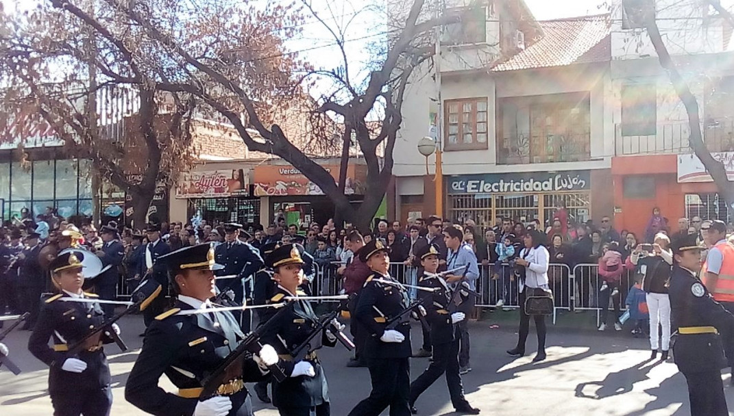 imagen El IUSP en desfile aniversario de Lujan de Cuyo