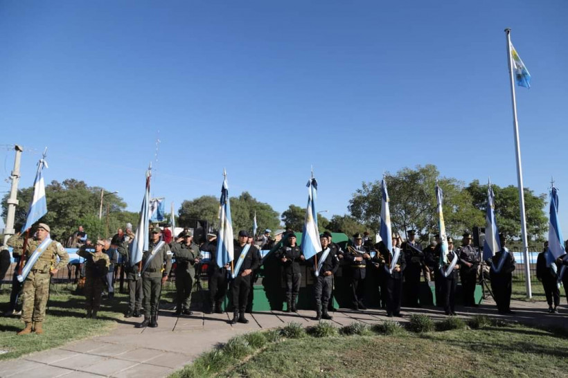 imagen El IUSP presente en acto oficial en Monumento a los Caídos en Malvinas en San Rafael