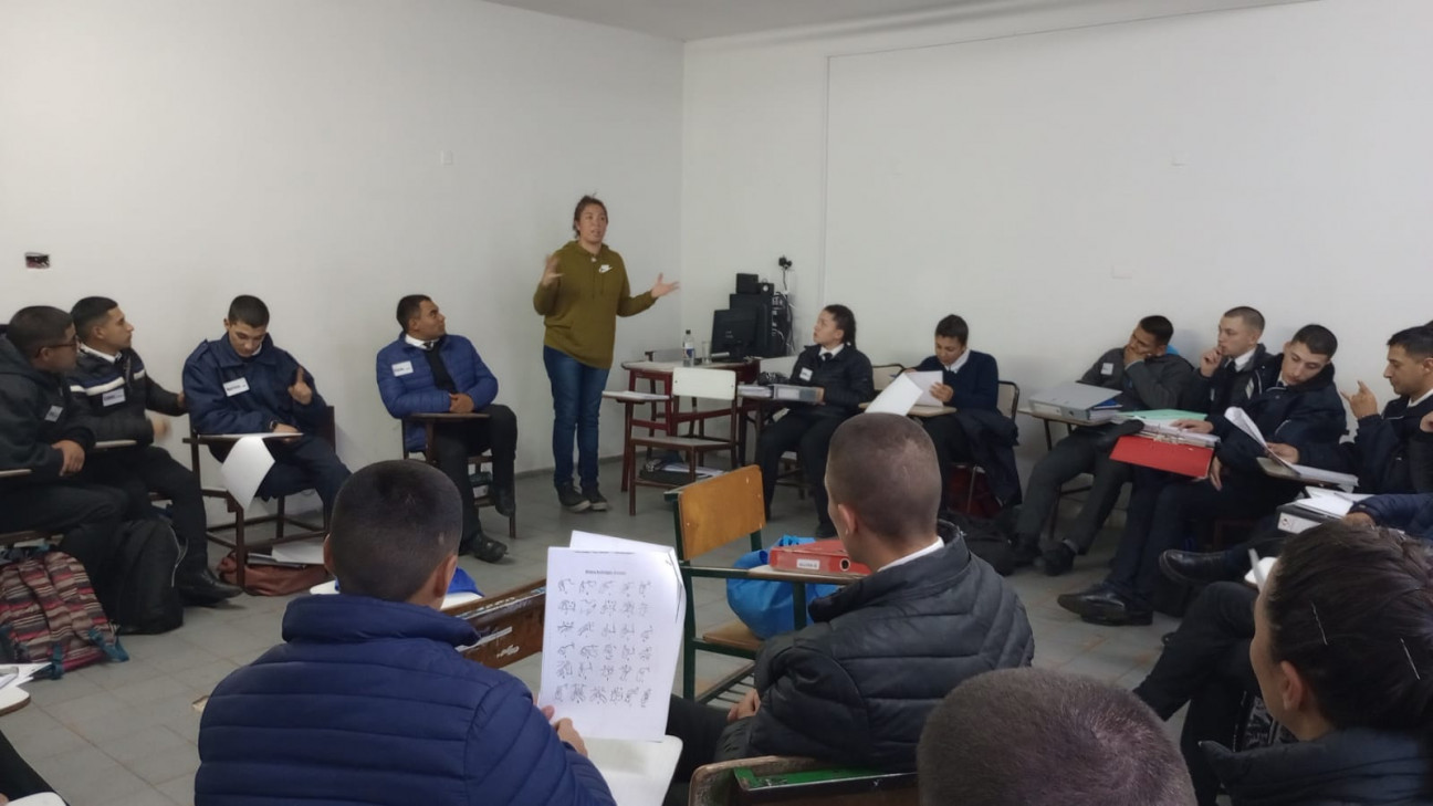 imagen La primera actividad del proyecto "Conociendo la discapacidad"  tuvo lugar en la Delegación Zona Sur