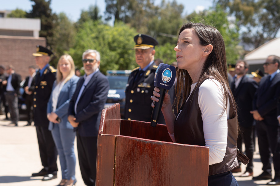 imagen 6 Los Directivos del IUSP se hicieron presentes en la Base Cóndor donde el Gobernador y la Ministra de Seguridad y Justicia presentaron a los nuevos policías que estarán al servicio de la comunidad