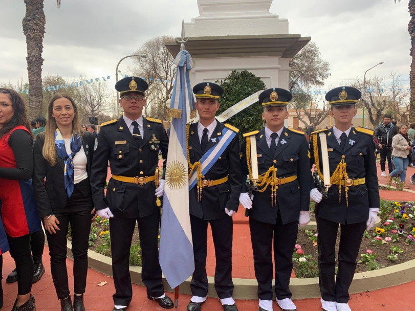 imagen 1 La Delegación Zona Este participó de un memorable Acto por el 174° Aniversario del fallecimiento del Gral. Don José de San Martín